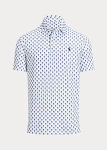 POLO Ralph Lauren - Classic Fit Performance Polo Shirt in Preppy Woodblock.