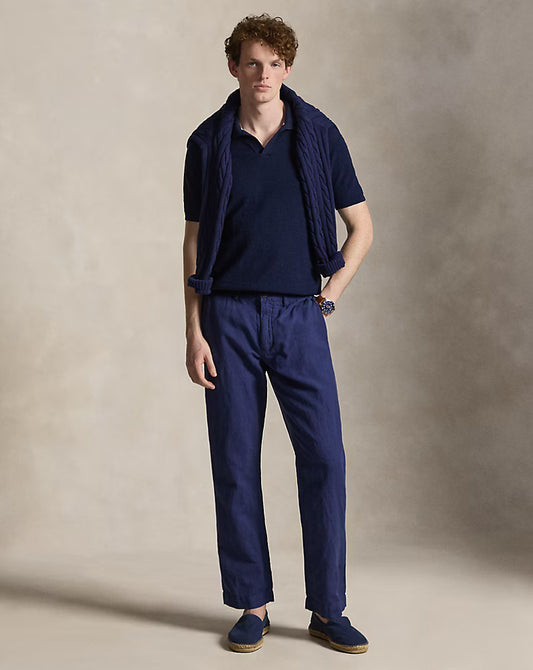 Polo Ralph Lauren - Bedford Classic Fit Linen-Cotton Pant