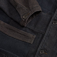Load image into Gallery viewer, RRL - Cotton Indigo Patchwork Mont Shirt Jacket
