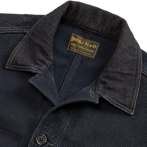 RRL - Cotton Indigo Patchwork Mont Shirt Jacket