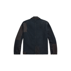 RRL - Cotton Indigo Patchwork Mont Shirt Jacket