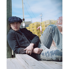 Load image into Gallery viewer, RRL - Cotton Indigo Patchwork Mont Shirt Jacket
