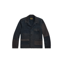 Load image into Gallery viewer, RRL - Cotton Indigo Patchwork Mont Shirt Jacket
