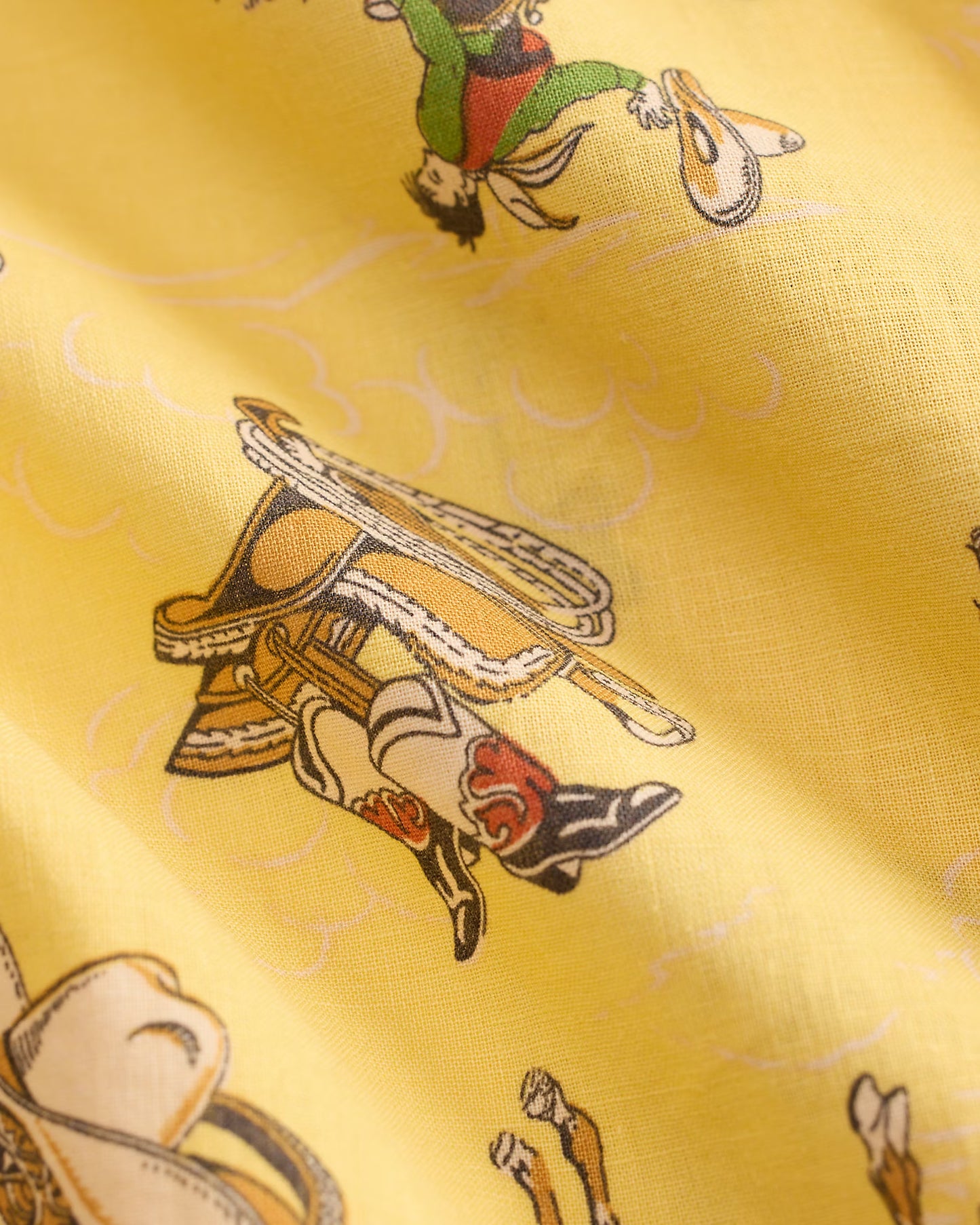 RRL - Western Print Linen - Cotton Camp Shirt