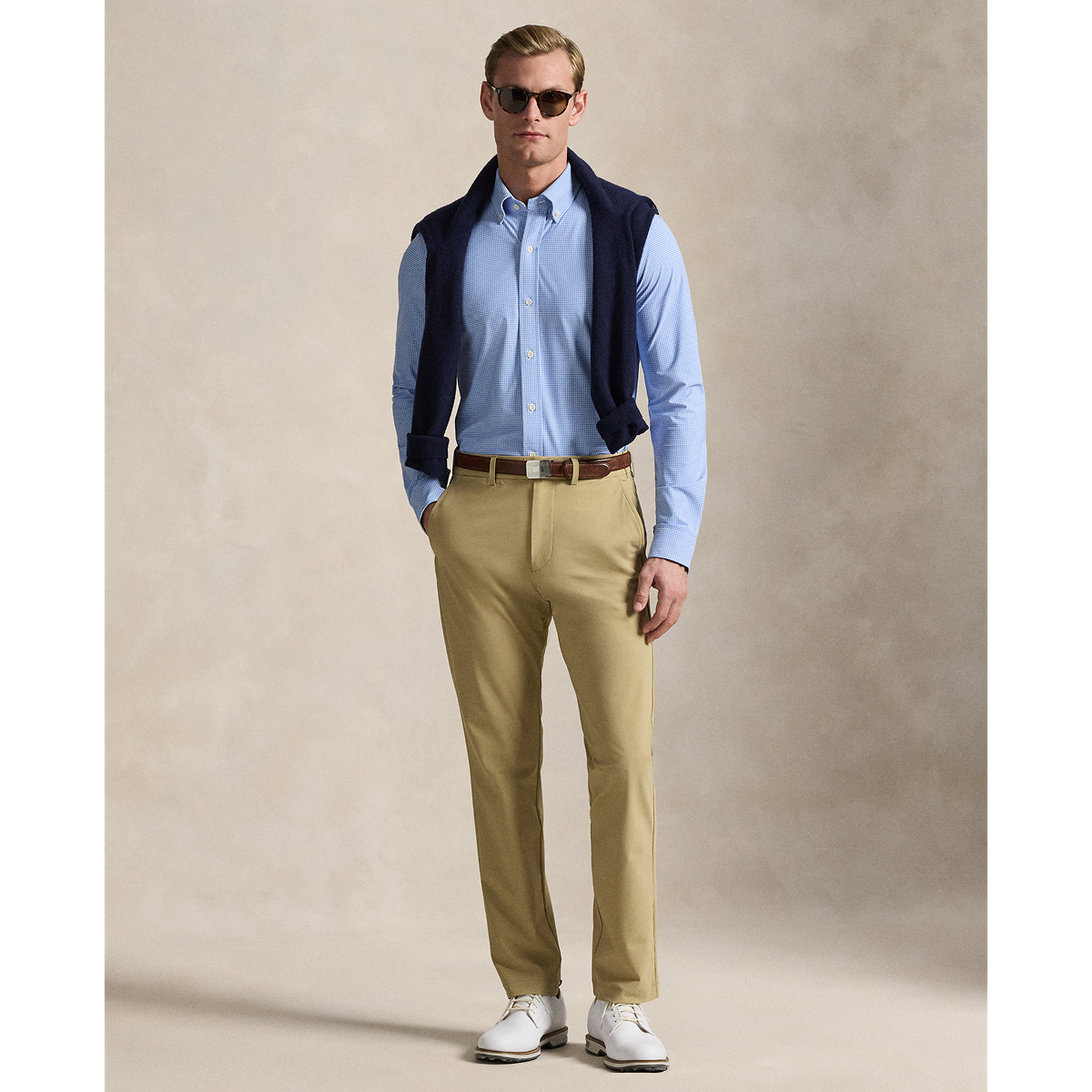 RLX - Ralph Lauren LS Luxe Placket Dress Shirt