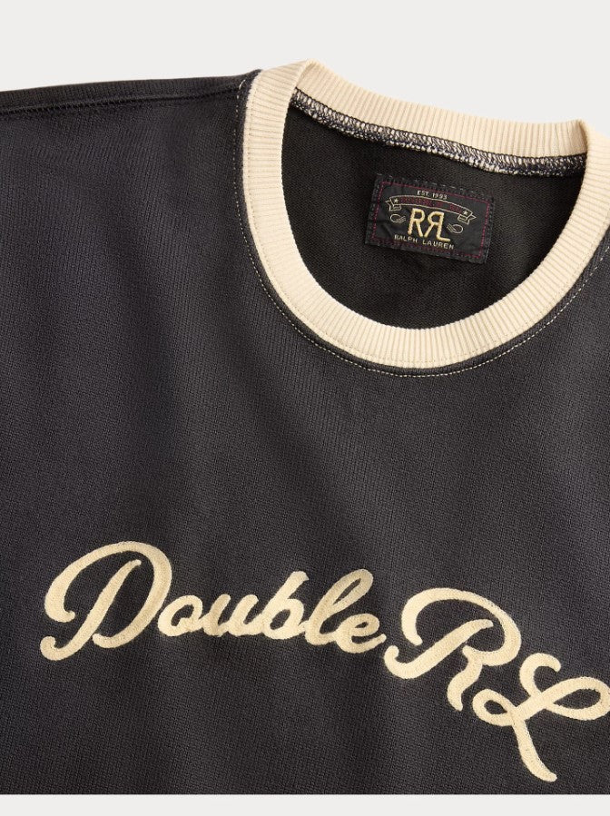 RRL - Logo Two-Tone Jersey T-Shirt