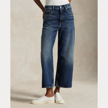 Load image into Gallery viewer, Polo Ralph Lauren - High Rise Wide Leg Crop Jean
