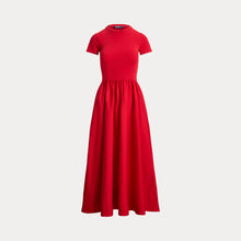Load image into Gallery viewer, Polo Ralph Lauren - Crewneck SS A-Line Dress in Red.
