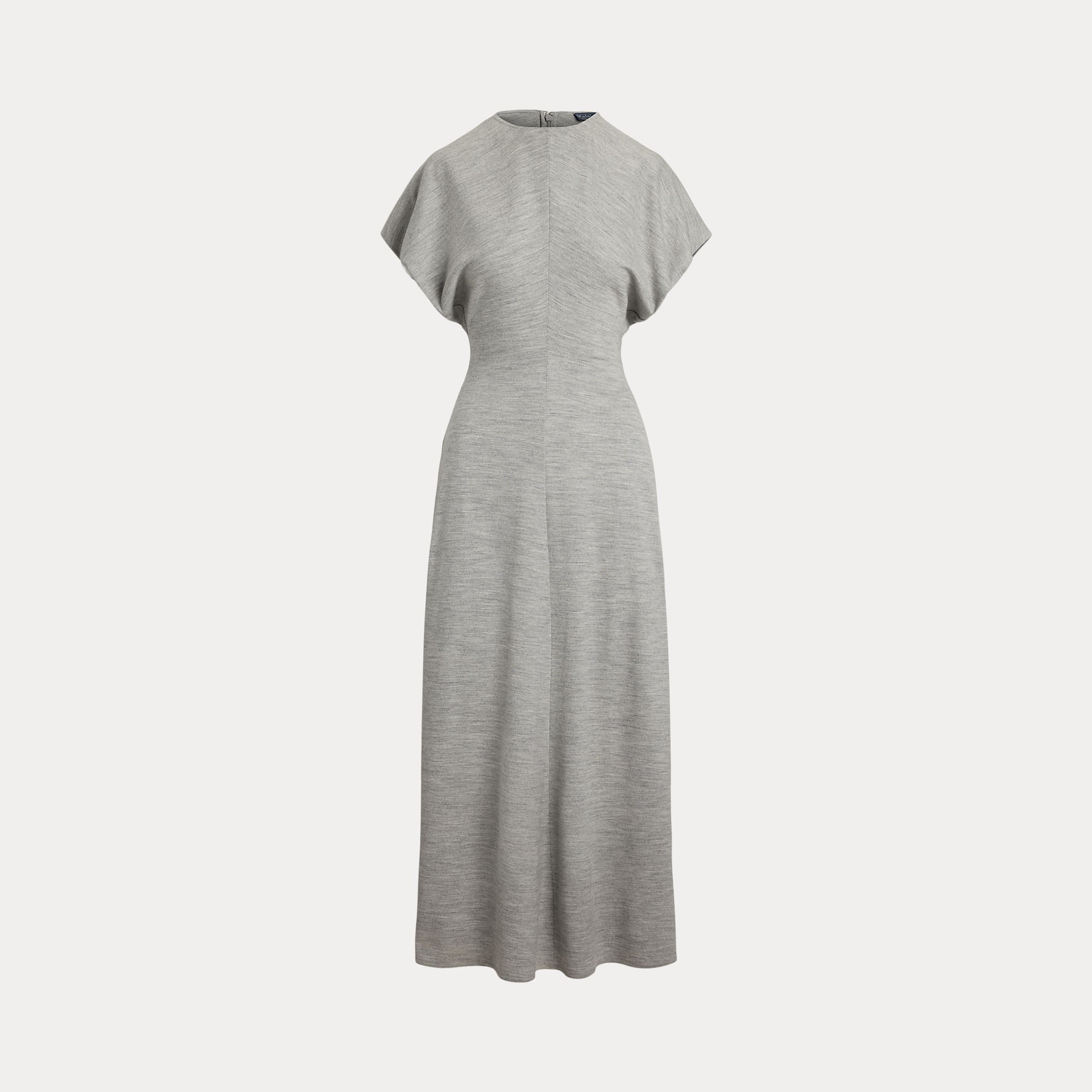 Polo Ralph Lauren - Wool Jersey Knit Crew Neck SS A Line Dress – Louie