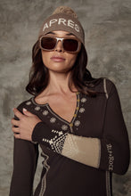 Load image into Gallery viewer, Model wearing Alp N Rock - Shayne Henley Shirt in Coffee.
