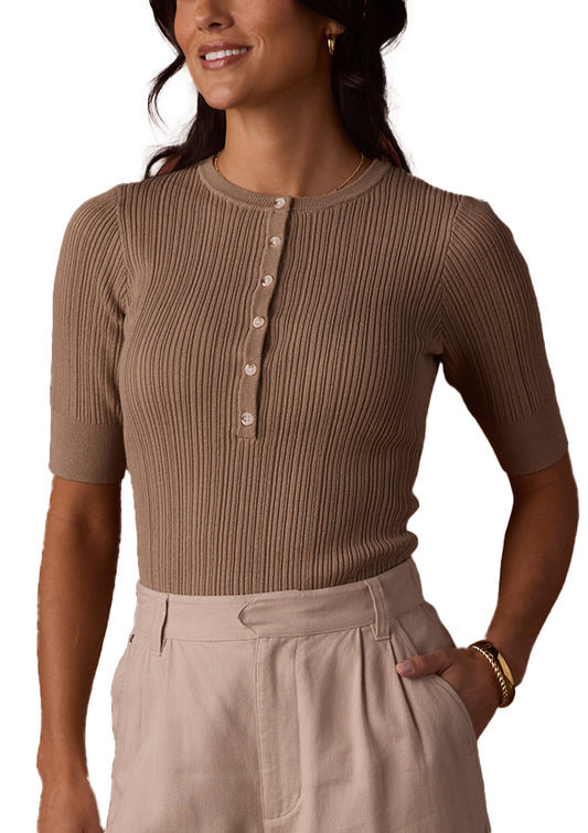 The Normal Brand - Coco Henley Sweater
