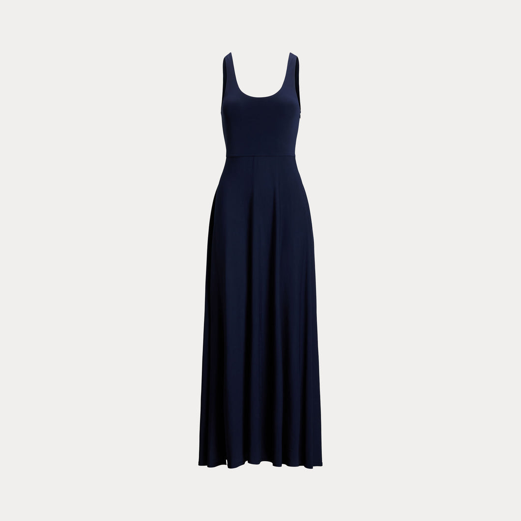 Polo Ralph Lauren - Scoopneck Jersey Dress in Ink.