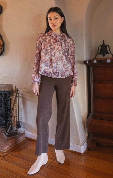 Sadie & Sage - Vineyards Stretch Corduroy Pant