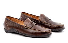 Load image into Gallery viewer, Martin Dingman - Bill Water Buffalo Leather Penny Loafer
