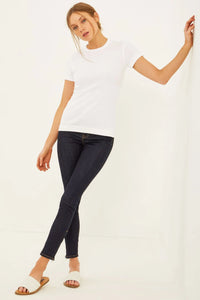 3 Dots - Essential Heritage Knit Crew Tee