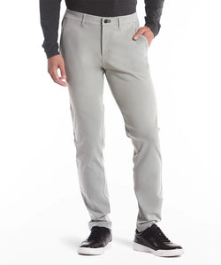 Model wearing Public Rec - All Day Every Day 5-Pocket Pant in Fog.