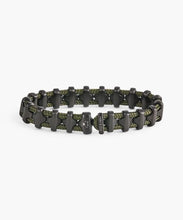 Load image into Gallery viewer, Pig &amp; Hen Bold Bob Bracelet in Army/Black
