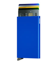 Load image into Gallery viewer, Secrid Cardprotector wallet in blue.

