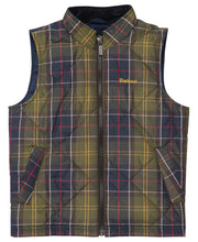 Load image into Gallery viewer, Barbour Finn Youth Gilet in Classic Tartan.
