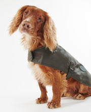 Load image into Gallery viewer, Barbour Wax Dog Coat in Olive.
