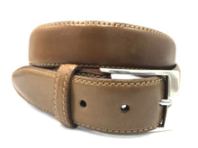 Load image into Gallery viewer, LaRossa Horween Shell Cordovan belt in whiskey.
