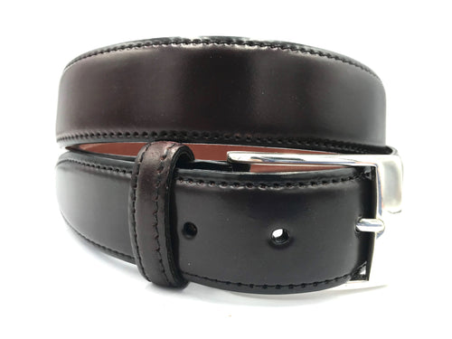 LaRossa Horween Shell Cordovan belt in Color 8.