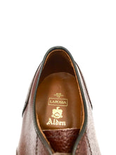 Load image into Gallery viewer, LaRossa Shoe and Alden special Norwegian make up D9604 in brown scotch grain.
