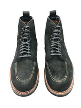 Load image into Gallery viewer, LaRossa Shoe and Alden Indy special make up boot in black chamois.
