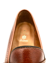 Load image into Gallery viewer, LaRossa Shoe and Alden penny loafer special make up in Alpine Grain.
