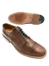 Load image into Gallery viewer, LaRossa Shoe and Alden captoe shoe special make in brown chromexcel.
