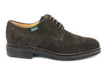 Load image into Gallery viewer, Paraboot Andersen wingtip suede shoes in Velours Congo.
