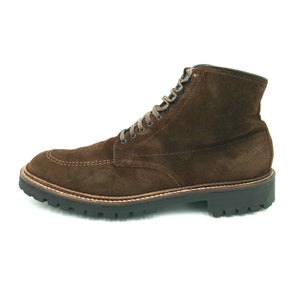 LaRossa Shoe and Alden special make up Indy Boot D1916H in Reverse Tobacco Chamois.