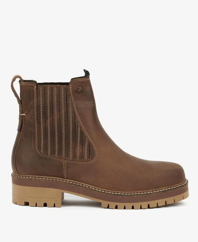 Barbour Joelle Boot in Tan.
