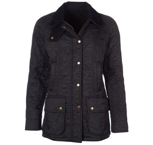 Barbour Beadnell Polarquilt in black.