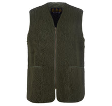 Load image into Gallery viewer, Barbour Berber Liner in Olive.
