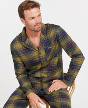 Load image into Gallery viewer, Model wearing Barbour Laight PJ Set in Classic Tartan.
