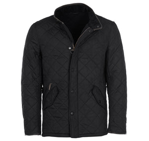 Barbour Powell Quilt jacket in black.