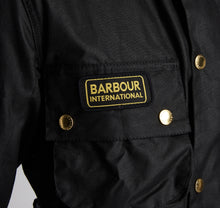 Load image into Gallery viewer, Barbour International Original Jacket in black.
