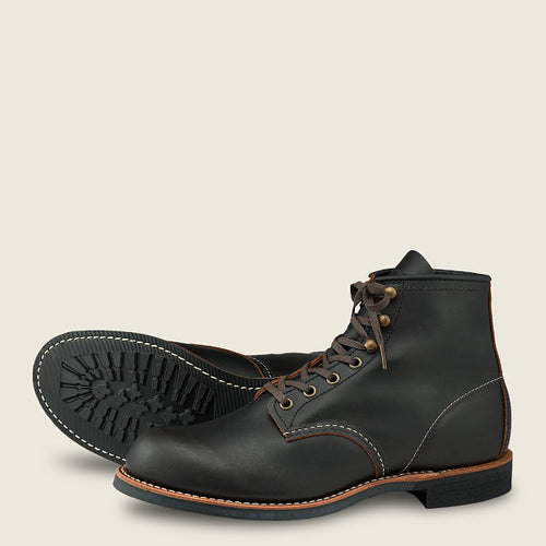 Red Wing Heritage Blacksmith boot in black.