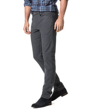 Load image into Gallery viewer, Model wearing Rodd &amp; Gunn Motion 2 Straight Jean RL Coal.
