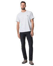 Load image into Gallery viewer, Model wearing Rodd &amp; Gunn Motion 2 Straight Jean RL Navy.
