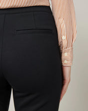 Load image into Gallery viewer, Model wearing Spanx - The Perfect Pant, Slim Straight in Classic Black 20254R - back.
