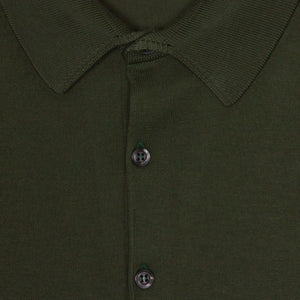 John Smedley - Adrian S/S Polo Shirt in Palm..