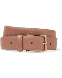 Anderson women's leather belt in tan.