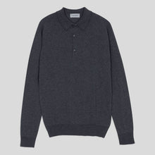 Load image into Gallery viewer, John Smedley - Bradwell L/S Shirt in Charcoal.

