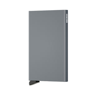 Secrid Cardprotector wallet in titanium.