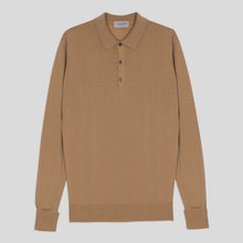 Load image into Gallery viewer, John Smedley - Cotswold L/S Shirt in Light Camel.
