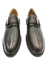 Load image into Gallery viewer, Paraboot Loty monk strap shoe in Graine Moka.
