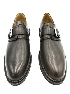 Paraboot Loty monk strap shoe in Graine Moka.