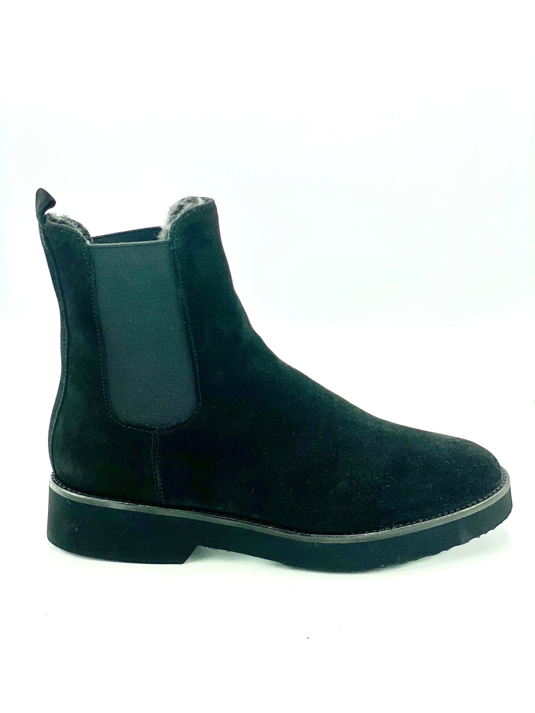 Homers Eagle ankle boot in black suede.